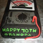 Happy 70th Grandpa cake